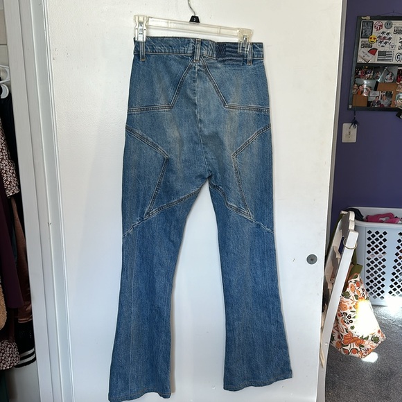 Modern Vice Denim Star Jeans VENUS FLARES / ECLIPSE WASH - Picture 2 of 4